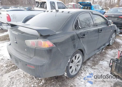 2014 Mitsubishi Lancer Gt from USA, damaged, VIN JA32U8FW4EU021987
